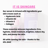 Clear Self Tanning Drops - Like a Filter Serum for Face