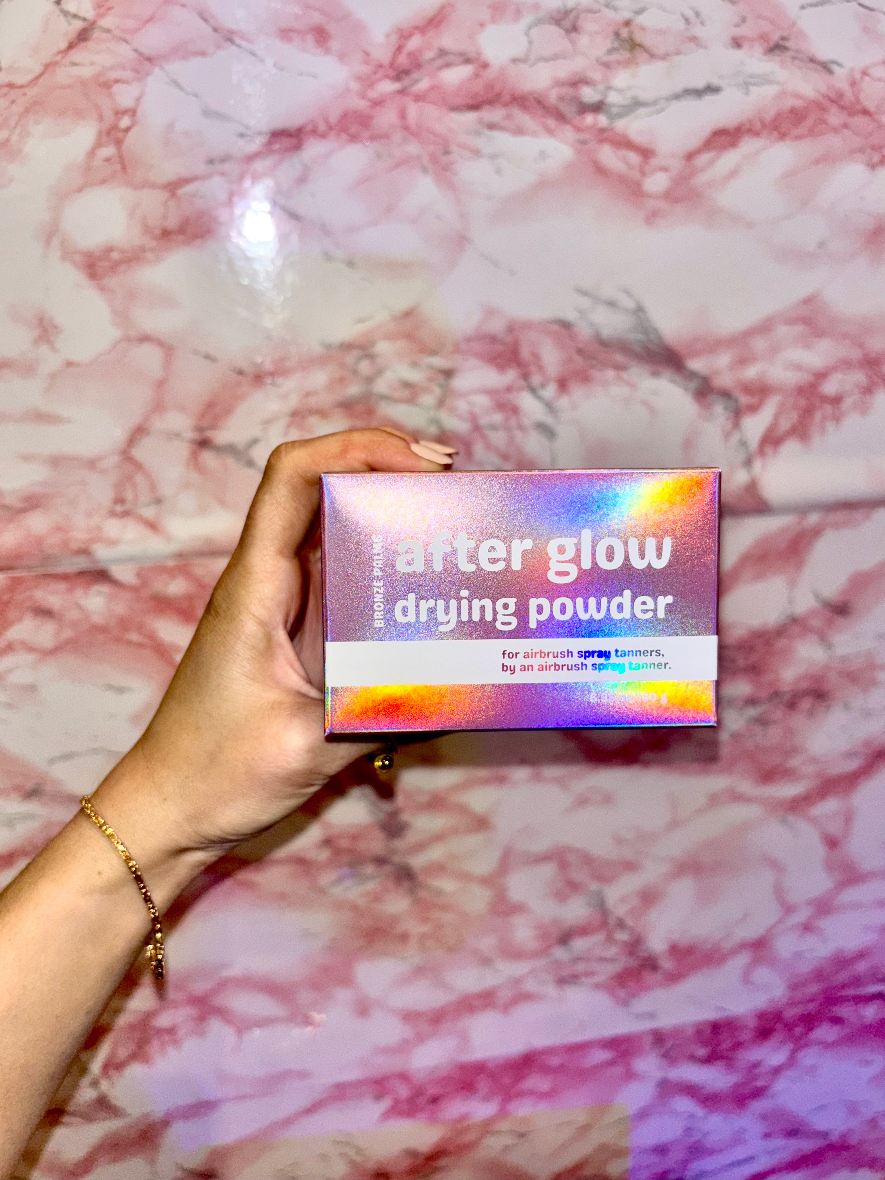 After Glow Drying Powder - Finishing Powder for Spray Tan or Self Tanning