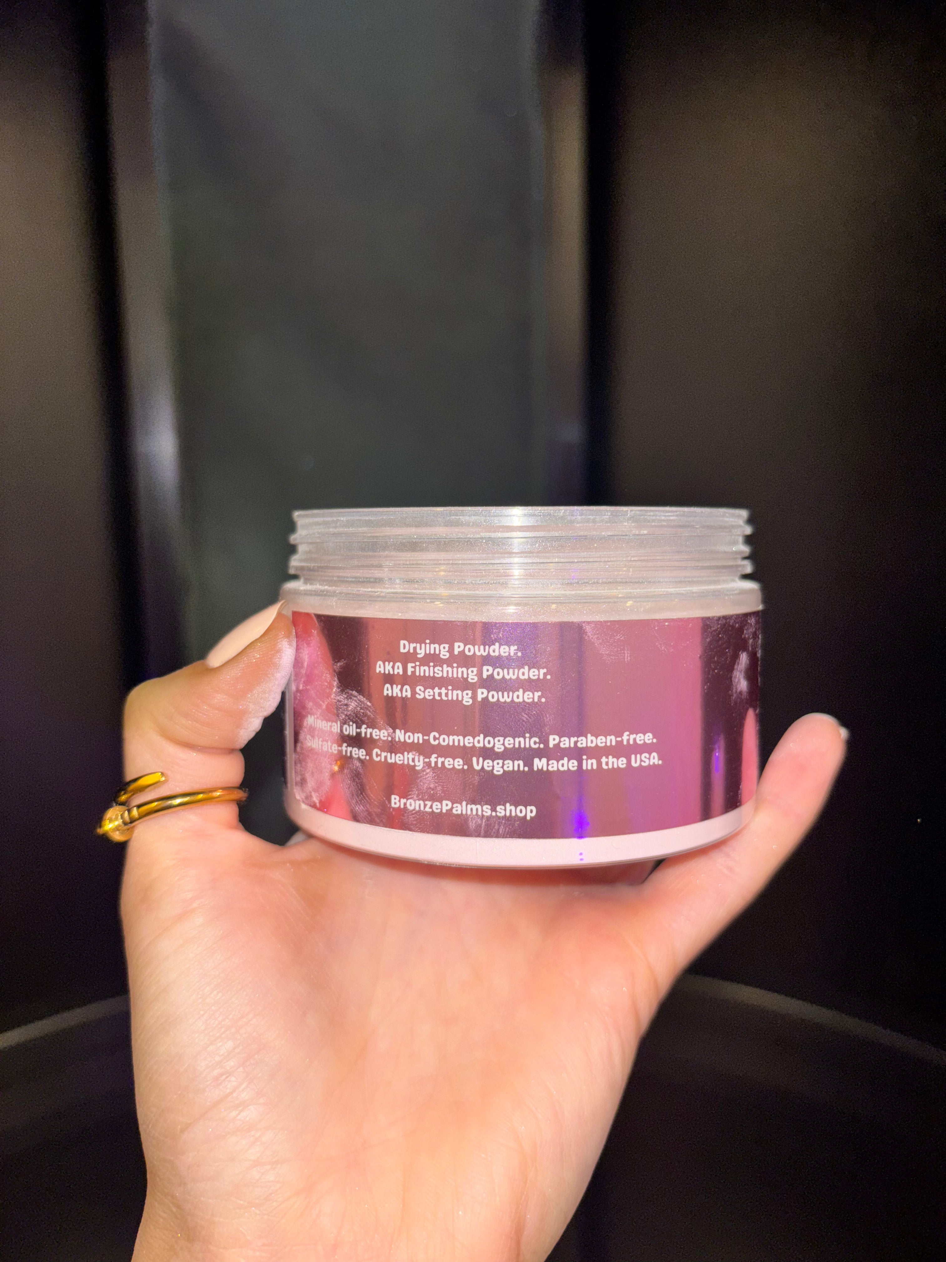After Glow Drying Powder - Finishing Powder for Spray Tan or Self Tanning