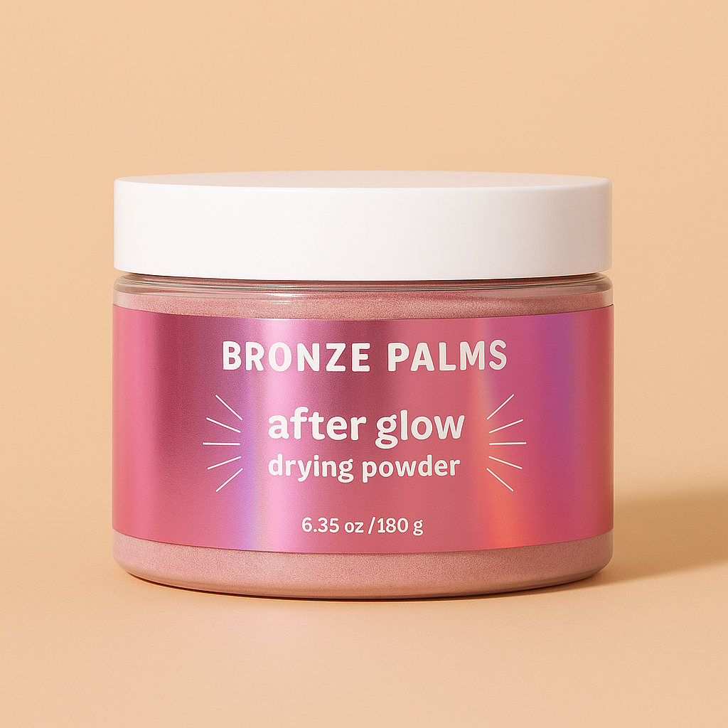 After Glow Drying Powder - Finishing Powder for Spray Tan or Self Tanning